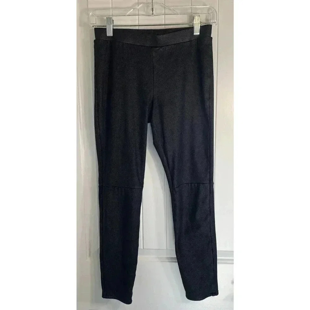 Nordstrom Trouvé Women's Black Faux Leather Leggings Size XS